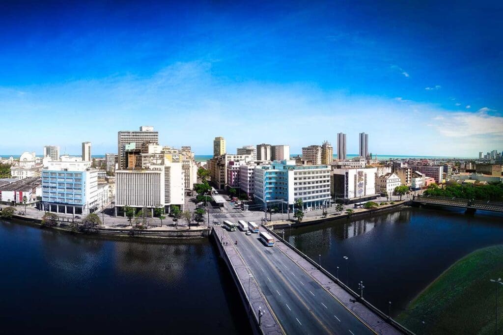 Ir de avião a Recife