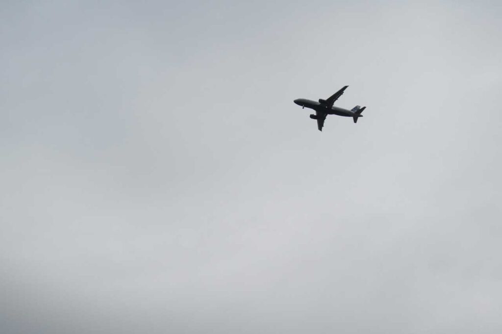 Boa vista de avião