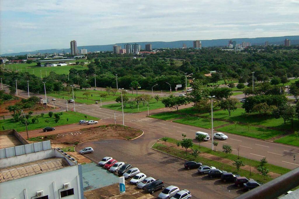 Capital de Tocantins de carro