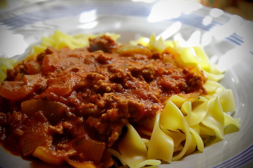 Tagliatelle al Ragù