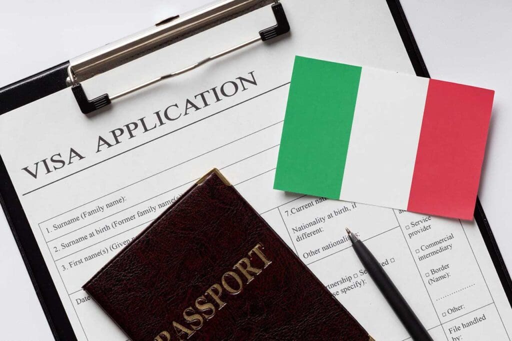 Tipos de visto italiano