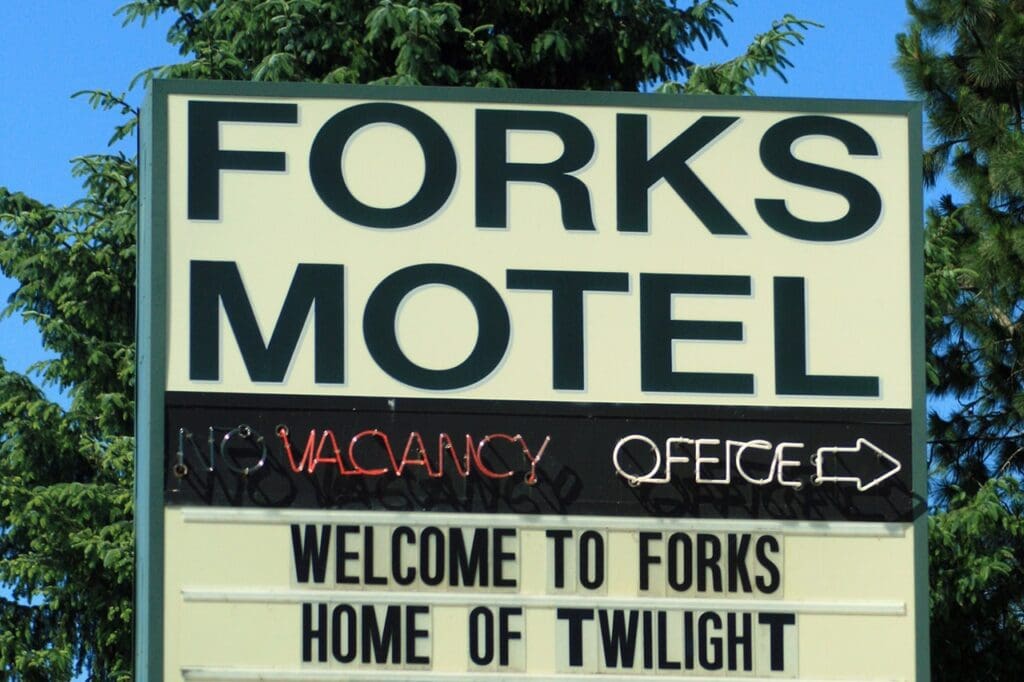 Onde se hospedar na cidade de Forks?