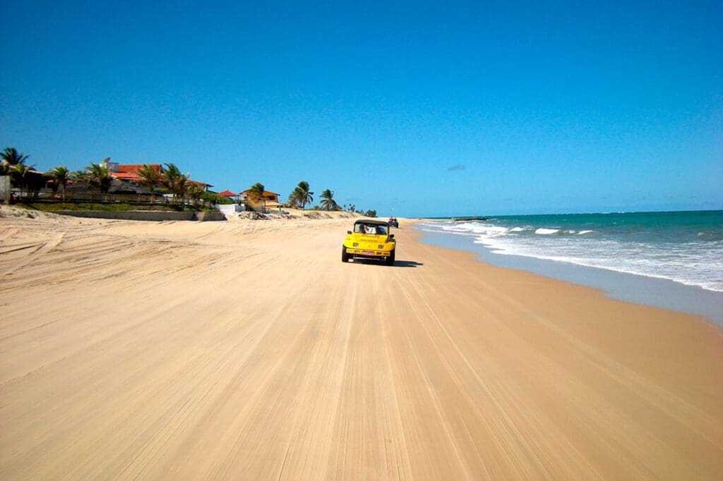 Onde fica a Praia de Genipabu?