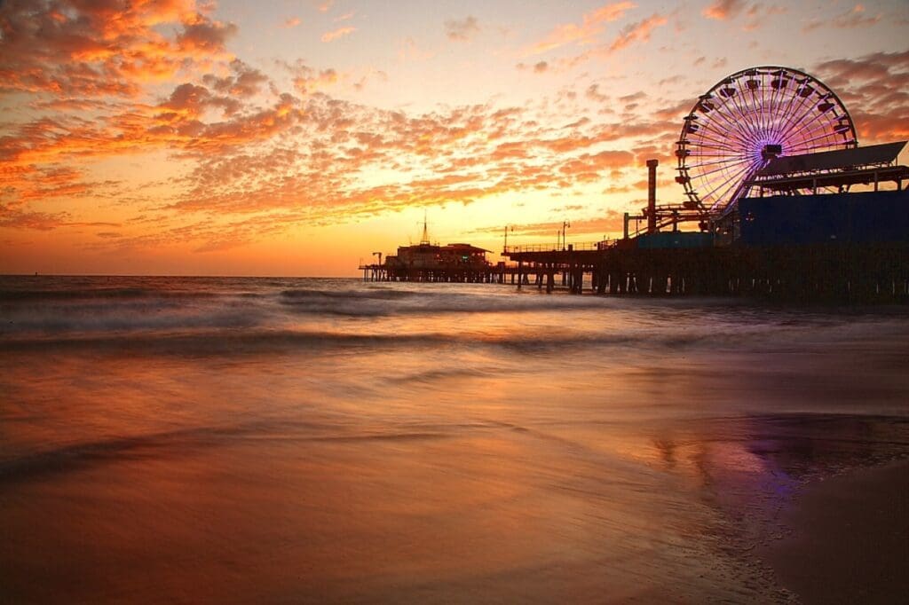 Santa Monica State Beach, Los Angeles